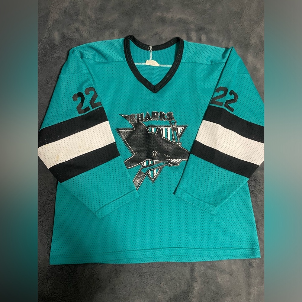 San Jose Sharks Hockey #22 Jersey